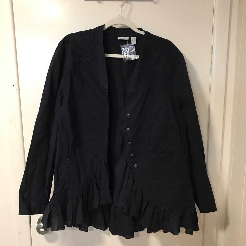 Logo navy jacket